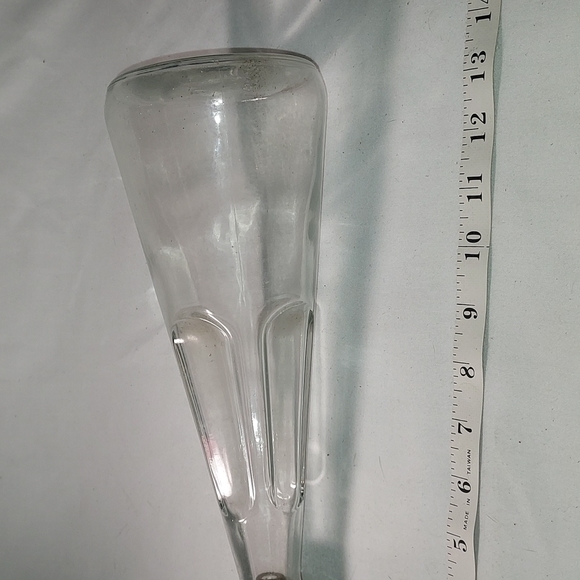 Vintage Glass Liquor Bottle Decanter Faceted Sides - Picture 2 of 8